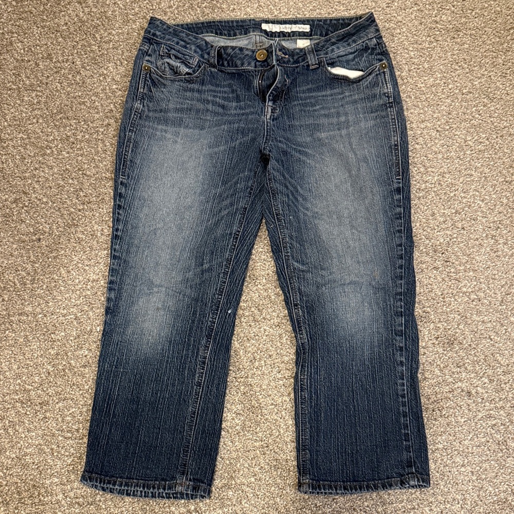 DKNY crop jeans size 12
